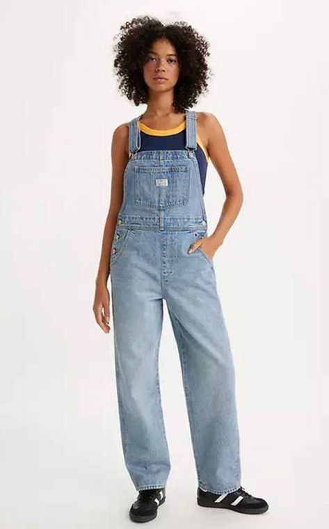 Baggy Overalls, Classic Workwear, Workwear Essentials, Hot Iron, Denim Overalls, Oversized Look, Vintage Levis, The Seasons, Vintage Denim