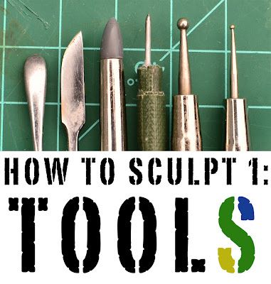 How To Use Clay Sculpting Tools, Clay Tools How To Use, Greenstuff Sculpting, Miniature Sculpting, Sculpting Tips, Apoxie Sculpt, Sculpting Tools, Sculpting Tutorials, Dark Eldar