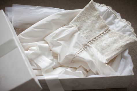 Is a wedding dress preservation box safe for your dress?  What is the best type for your style and make of wedding gown?  Find out! Diy Wedding Dress Preservation, Wedding Dress Storage, Top Wedding Registry Items, Dress Preservation, Wedding Gown Preservation, Wedding Dress Preservation, Diy Wedding Dress, Preowned Wedding Dresses, Weddings By Color