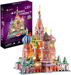 Amazon.com: 3d jigsaw puzzles for kids ages 10-12 Toys For Teens, 3d Jigsaw Puzzles, St Basils Cathedral, Building Crafts, New York Buildings, St Basil's, Puzzles For Adults, Cathedral Architecture, Jigsaw Puzzles For Kids