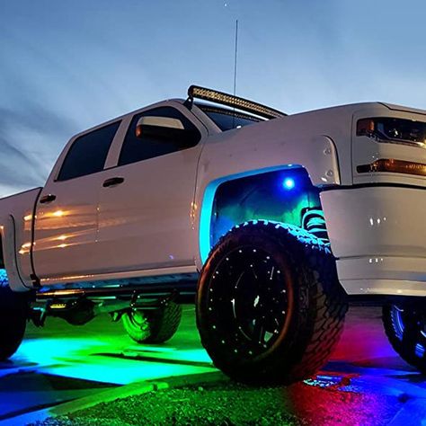 Underglow Lights, Rock Lights, Car Mods, Honda Pilot, Truck Lights, App Control, Rgb Led, Fast Cars, Car Accessories