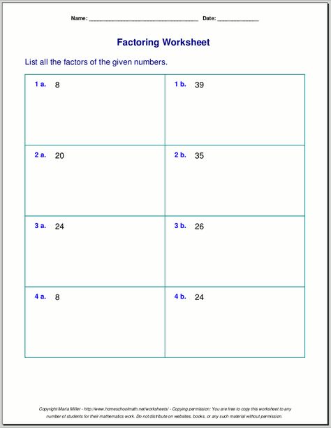 Prime Factorization Worksheet Pdf Prime Numbers Worksheet, Factors Worksheet, Prime Factorization Worksheet, Finding Factors, Lcm And Gcf, Factoring Polynomials, Integers Worksheet, Number Worksheet, Prime Factorization