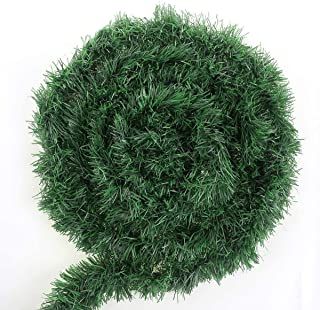 Amazon.co.uk : christmas garland Indoor Party Decorations, Green Holiday Decor, Decorative Garland, Green Tinsel, Soft Twist, Indoor Party, Uk Christmas, Christmas Tinsel, Artificial Christmas Garland