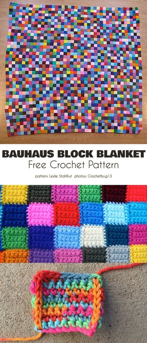 Scrap Yarn Crochet Patterns Free, Crochet Afghan Squares Patterns Free, Yarn Scrap Projects Crochet, Crochet Afghan Patterns Free Throw Blankets Granny Squares, Crochet Blocks Free Pattern Squares, Scrap Yarn Crochet Blanket Pattern Free, Crochet Afgans Patterns, Motifs Afghans, New Crochet Patterns