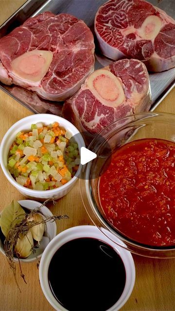 Trigg Ferrano | Creative Recipes & Cooking Tips | Osso Buco is my favorite dish to order at Italian Restaurants because it takes so long to make, and I enjoy outsourcing that whenever I c... | Instagram Bison Osso Bucco Recipe, Oso Bucco Recipe, Oso Bucco, Oso Bucco Recipe Beef, Beef Shank Osso Bucco Recipe, How To Cook Osso Bucco, Easy Osso Bucco Recipe, Best Osso Bucco Recipe, Osso Bucco Recipe