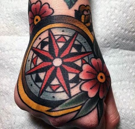 #traditionalamericantattoos, #traditionalnativeamericantattoos, #smallnativeamericantattoos, #nativeamericantribaltattoos, #nativeamericantattoossymbols, #nativeamericantattoosmeanings, #nativeamericantattooshistory, #nativeamericantattoosforfemales, #3dnativeamericantattoos, Nautical Star Tattoos, Traditional Tattoo Man, Traditional Hand Tattoo, Nautical Star, Foot Tattoos For Women, Tattoo Traditional, American Tattoos, Cool Tattoos For Guys, Sailor Jerry