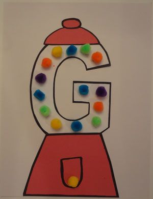 letter g craft gumball machine craft Letter G Craft, Quiet Bags, G Craft, Letter G Crafts, Letter G Activities, Gumball Machine Craft, Daycare Projects, Stroller Strides, Preschool Letter Crafts