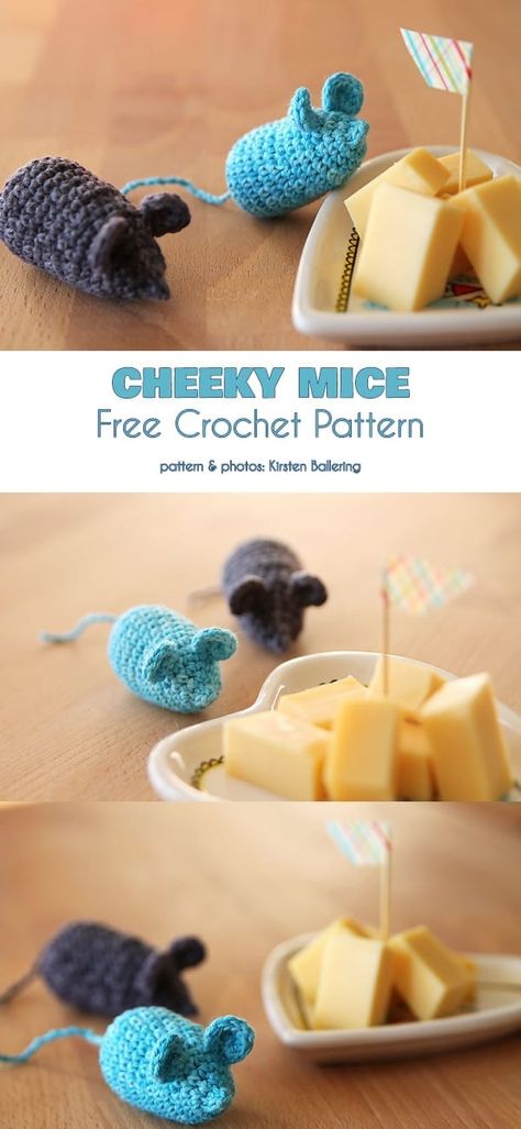 Free Crochet Patterns Amigurumi, Cat Toy Mouse, Amigurumi Cats, Catnip Mouse, Crochet Cat Toys, Crochet Potholder Patterns, Crochet Potholder, Crochet Project Ideas, Cat Crochet