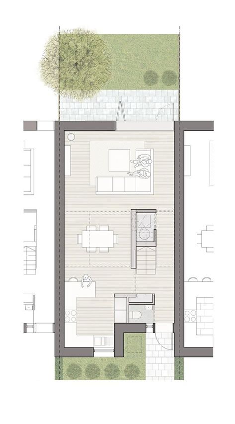 Narrow House Designs, Taylor Wimpey, Narrow House Plans, Architectural Floor Plans, Narrow House, Storey Homes, 2020 Design, Design Competitions, Architecture Portfolio