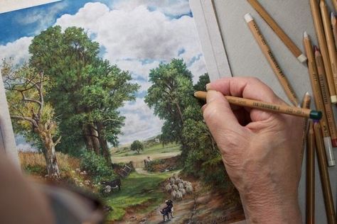 Top 5 Secrets to using Pastel Pencils — The Colin Bradley School of Art How To Use Pastels, Colin Bradley, Chalk Pastel Art, Soft Pastels Drawing, John Constable, Chalk Pencil, Soft Pastel Art, Colored Pencil Tutorial, Pastel Artwork