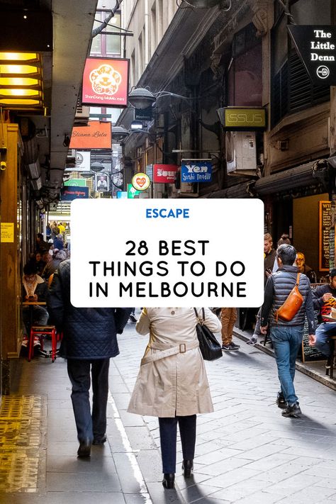 Melbourne is brimming with culture, from live music and hidden bars to fantastic festivals and events. #melbourne #victoria #australia #laneways Puffing Billy Melbourne Australia, Melbourne Things To Do, Things To Do In Melbourne Australia, Australia Melbourne Aesthetic, Things To Fo, Melbourne Attractions, City Melbourne, Melbourne Laneways, Places In Melbourne