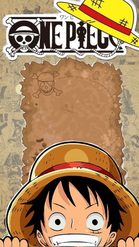 One Piece Birthdays, One Piece Theme, One Piece Wallpaper Iphone, One Peace, Cool Wallpapers Cartoon, One Piece Luffy, Anime Stickers, Birthday Cupcakes, One Piece (anime)