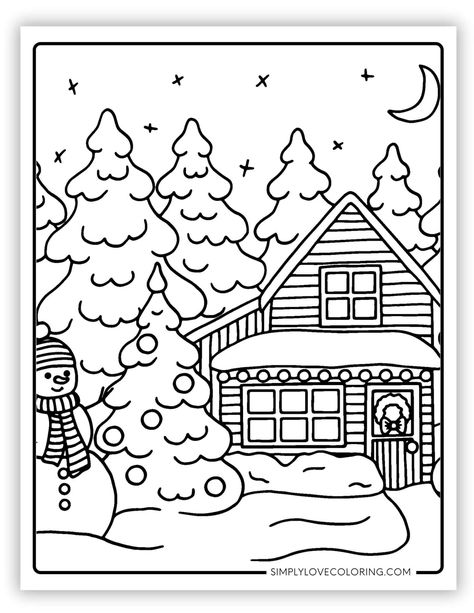 Free winter coloring pages are the perfect activity for homeschooling, classrooms, teachers, kids' activities, and educational activities. Winter Colouring Sheets, Winter Colouring Pages For Kids, Winter Worksheets For Kindergarten, Winter Colouring Pages, Snow Theme Activities, Free Winter Coloring Pages, Aftercare Ideas, Winter Preschool Activities, Winter Coloring Pages For Kids