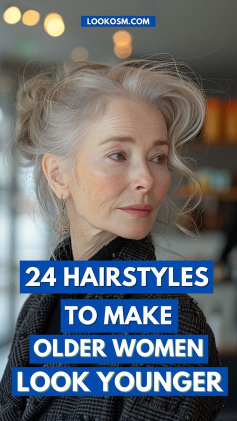 Timeless Youth: 24 Hairstyles That Revitalize Older Women's Looks Instantly Hair Styles For Grandmas, Medium Hair Styles Over 50 Older Women Mid Length, Hairstyles That Make You Look Older, Hair Styles That Make You Look Older, Hair That Makes You Look Younger, Hairstyles To Make You Look Younger And Thinner, Hair Styles That Make You Look Younger, Hair 60 Year Old Older Women, Hair Styles To Make You Look Younger