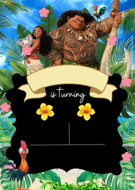 Moana Theme Invitation, Moana Party Invitations Template, Moana Template, Moana Birthday Invitation Template, Moana Birthday Invitations Free, Moana Invitation Template Free, Moana Birthday Invitation Template Free, Moana Invitations, Moana Invitation Template