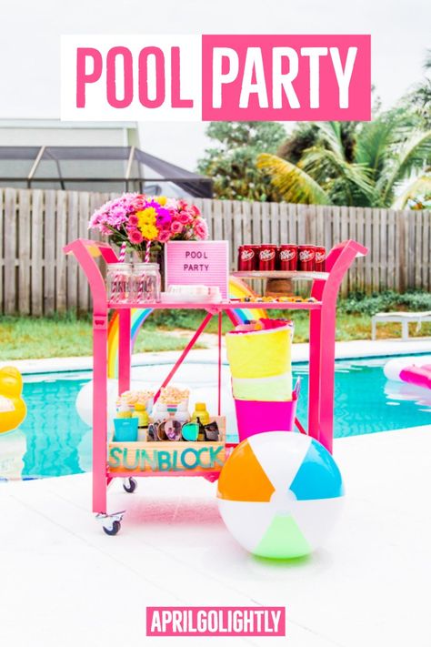 Pool Party Ideas for Adults - April Golightly #PickYourPepper   #Walmart #ad Pool Party Ideas For Adults, Childrens Party Games, Pool Party Adults, Pool Party Ideas, Party Ideas For Adults, Backyard Pool Parties, Pool Party Food, Pool Party Games, Pool Party Kids