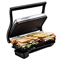 Check this out on Amazon Parrilla Interior, Panini Maker, Pressed Sandwich, Grill Press, Grill Sandwich Maker, Panini Press, Sandwich Toaster, Sandwich Makers, Indoor Grill