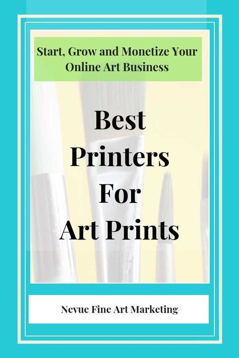 Best printers for art prints. Discover the options available if you are a graphic designer, visual artist, or digital artists who want to sell art prints #sellart #artists #printers #sellartprints via @davenevue Paint Lessons, Art Curation, Goal Settings, Art Biz, Sell Art Prints, Sell Art Online, Best Printers, Marketing Blog, Artist Business