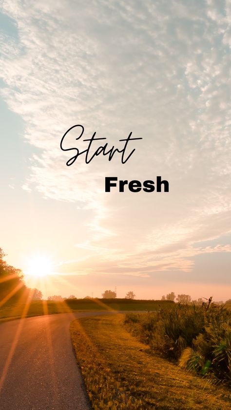 Every morning is an opportunity to start fresh Positive Manifestation Wallpaper, Fresh Start Quotes, Abundance Images, Motivational Wallpaper Iphone, Kali Images, Nature Photography Quotes, Stay Positive Quotes, Good Morning Massage, Female Songs