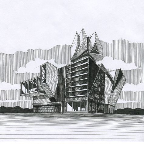 University Presentation, Landscape Architecture Presentation, Croquis Architecture, Perspective Architecture, Presentation Architecture, Texture Architecture, Collage Architecture, Higher Art, Ib Art