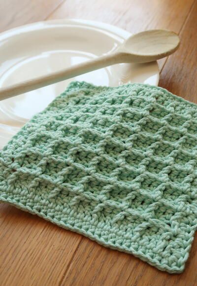 Waffle Crochet, Crochet Waffle Stitch, Knit Beanie Pattern, Crochet Placemat Patterns, Fall Crochet Patterns, Fall Crochet, Easy Crochet Baby Blanket, Dishcloth Crochet Pattern, Crochet Dishcloth