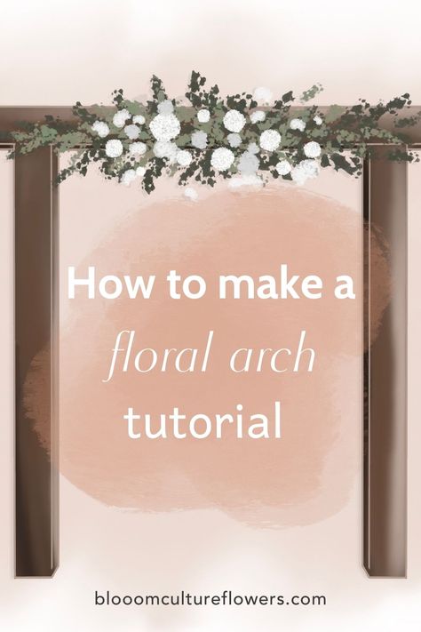 Elevate your wedding ceremony with captivating DIY wedding flowers. Our creative ideas and step-by-step tutorials will inspire your floral journey. Uncover free, full-length tutorials for crafting beautiful ceremony flowers and enchanting DIY flower arches on our website. Start with confidence - watch our comprehensive tutorial today! How To Make A Floral Arrangement For A Wedding Arch, How To Make Floral Arch Arrangement, Diy Floral Arrangements Wedding Arch, Diy Wedding Arch Flower Arrangement, How To Make Wedding Arch Flowers, Diy Arch Flower Arrangement, Floral Swag Diy, Arch Flowers Diy, Wedding Arch Flowers Diy