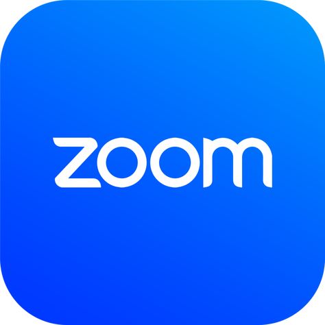 Zoom logo in blue colors. Meetings app logotype illustration. Zoom Logo, App Zoom, Zoom Cloud Meetings, Sms Text Message, Mac Address, Mac Ipad, Google Voice, Sms Text, Iphone Watch