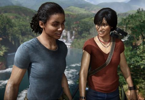 Chloe And Nadine, Chloe Uncharted, Chloe Frazer, Ps4 Exclusives, Uncharted Game, Uncharted Series, Playstation Consoles, Nathan Drake, Play Station