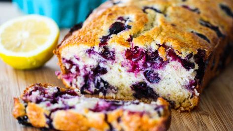 Lemon Blueberry Muffin Bread Recipe | Breakfast Recipes |… | PBS Food Blueberry Muffin Bread, Blueberry Bread Recipe, Pbs Food, Lemon Blueberry Bread, Lemon Blueberry Muffins, Blueberry Bread, Muffin Bread, Lemon Muffins, Blueberry Muffin