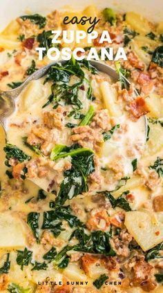 Vegan Zuppa Toscana, Kingdom Fanart, Chicken Gnocchi Soup Recipe, Lunch And Dinner Ideas, Italian Soup Recipes, Sausage And Kale Soup, Sausage Soup Recipes, Sausage Kale, Zuppa Toscana Soup