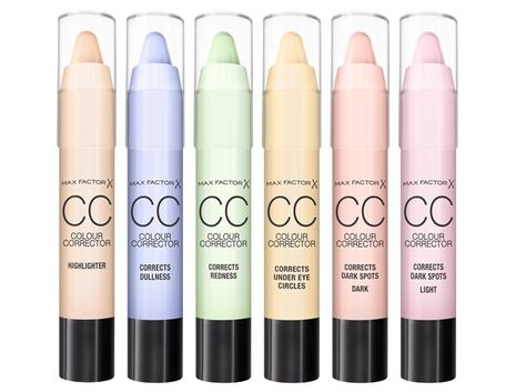 A CC cream to combat all your skin problems. From zits, dark spots and undereye circles, this handy stick helps gives you smooth, flawless complexion. Color Correcting Primer, Colour Corrector, Color Correcting Concealer, Corrector Concealer, Concealer Stick, Concealer For Dark Circles, Too Faced Concealer, Remove Dark Spots, Color Corrector