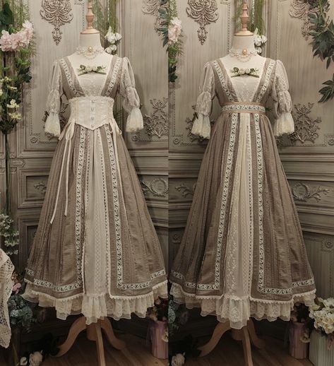 Eboy Fashion, Gaun Tulle, Gaun Abad Pertengahan, Shopping Link, Op Dress, Classic Lolita, Old Fashion Dresses, Royal Dresses, Outfit Design