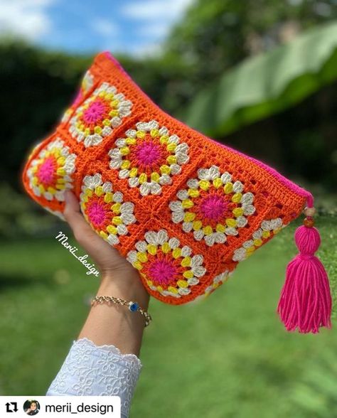 Coin Purse Pattern, Crochet Coin Purse, Crochet Boho Bag, Poncho Crochet, Crochet Pouch, Crochet Clutch, Crochet Handbags Patterns, Crochet Purse Patterns, Crochet Bags Purses