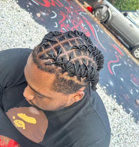 Men Barrel Twist Style, Asap Rocky Braids, Mens Twists, Short Dreadlocks, Dreadlocks Hair Care, Barrel Twist, Mens Twists Hairstyles, Braids With Fade, Dreadlocks Styles