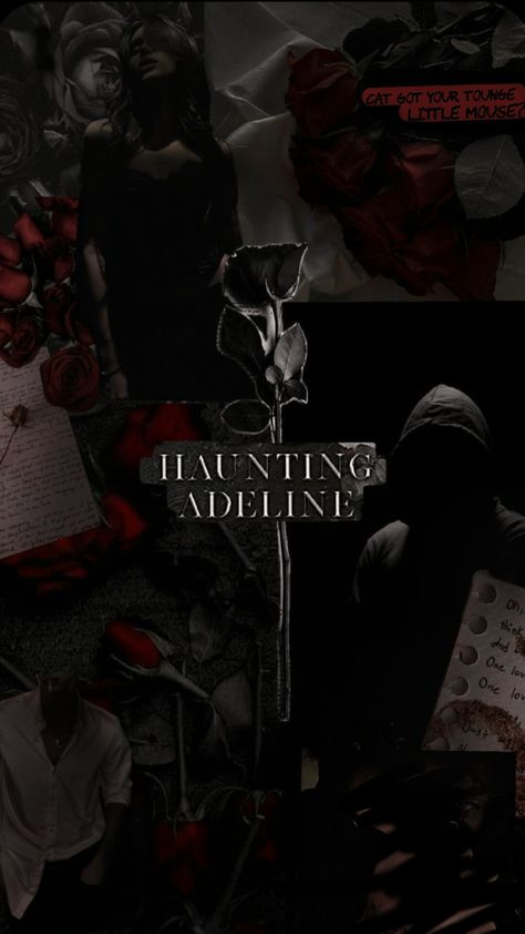 Haunting Adeline Adeline, Hauting Adeline Aesthetics, Haunting Adeline Rose, Haunting Adeline Wallpaper Aesthetic, Haunting Adeline Mirror Scene, Hunting Adeline Wallpaper, Reading Dark Aesthetic, Haunting Adeline Tattoo Ideas, Haunting Adeline Wallpaper