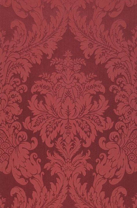 250661-A_Odilia581dc8e7d7d82 Vino Color, Baroque Motifs, Patterned Paint Rollers, Wallpaper Ceiling, Victorian Wallpaper, Background Design Vector, Paper Background Texture, Blog Inspiration, Red Wallpaper