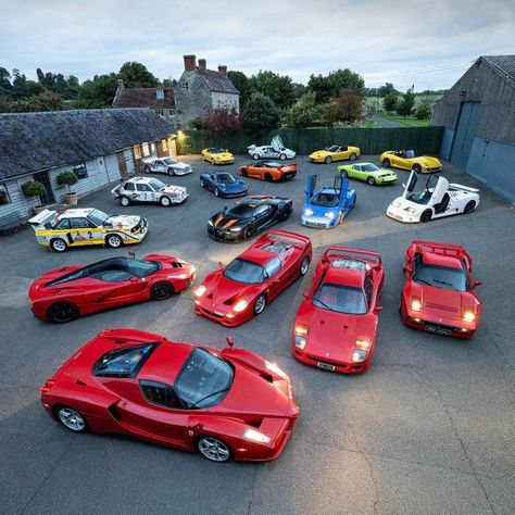 Ferrari Convertible, Bugatti Eb110, Jaguar Xj220, Ferrari 288 Gto, Audi Sport, Ferrari Car, Dream Garage, Rally Car, European Vintage