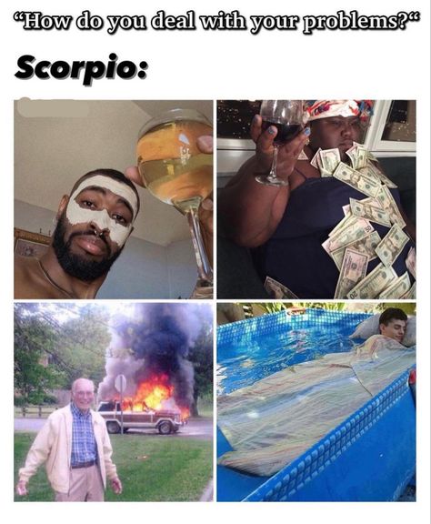 Funny Scorpio Quotes, Scorpio Meme, Funny Virgo Quotes, Virgo Emotions, Zodiac Mind Scorpio, Scorpio Funny, Scorpio Personality, Zodiac Quotes Scorpio, Virgo Memes