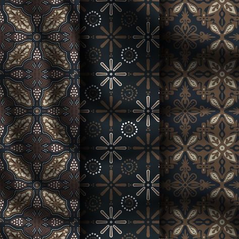 Background Batik, Indonesian Batik, Motif Batik, Batik Fashion, Batik Pattern, Batik Fabric, Fabric Texture, Fabric Patterns, Premium Vector