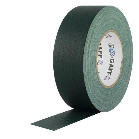 Pro Gaff Green Gaffers Tape Film Tape, Gaffer Tape, Sealing Tape, Cloth Tape, Synthetic Rubber, Duct Tape, White Vinyl, Masking Tape, Dance Floor