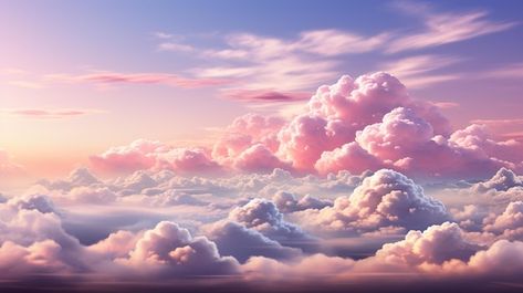 Photo exclusive with and soft in pastel ... | Premium Photo #Freepik #photo Dream Background, Fluffy Things, Blue Sky Wallpaper, Pastel Background Wallpapers, Pastel Clouds, Beautiful Ocean Pictures, Sky Wallpaper, Fluffy Clouds, Ocean Pictures