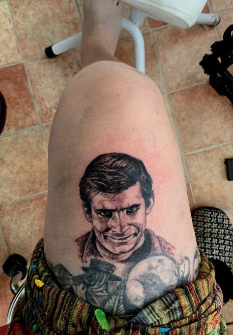 Norman Bates, I Tattoo, Portrait Tattoo, Tattoos