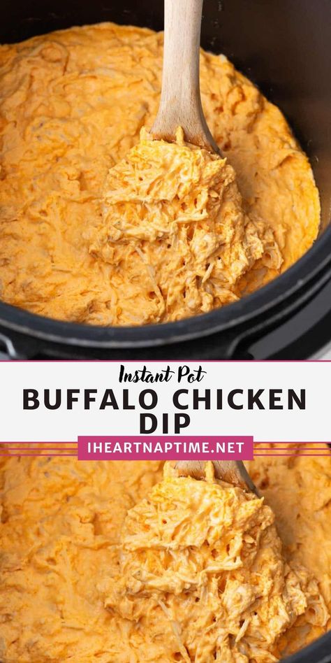 Spicy Chicken Dip, Buffalo Chicken Dip Easy Recipes, Buffalo Chicken Wing Dip, Wing Flavors, Spicy Buffalo Chicken Dip, Instant Pot Buffalo Chicken, Chicken Wing Dip, Healthy Buffalo Chicken Dip, Buffalo Chicken Dip Crock Pot