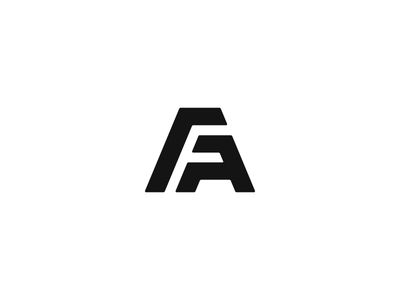 FA by Kakha Kakhadzen | Dribbble Fa Logo Design, Ffa Logo, Fa Logo, F Letter Logo, Arte Jazz, F Design, Logo Design Set, Architecture Logo, Visiting Card Design