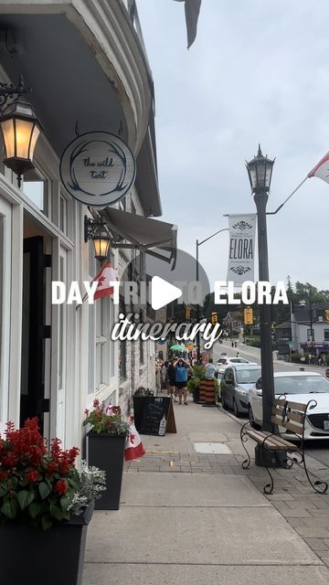 Tilly’s Travelling Table 🌎 on Instagram: "I love small towns and this was a lovely one ☀️🩷🏡

📍Elora, Ontario

Located 1 hour and 30 mins away from Toronto, Elora is famous for the Elora gorge and its 19th century limestone architecture 

Here’s the perfect itinerary for your next day trip to Elora ✨

🍷🍔Have lunch at @thefriendlysocietyelora
🛍Shop at @mermaidinelora, @lemontree.home
🧀 Check out some amazing cheese at @fromagerie_evelyn🧀
☕️Grab some coffee at @thelostandfoundcafe
🌳 Go for a walk in Victoria Park and enjoy the viewing point of the Grand River from above
🍓Visit Fergus and explore the town

.
.
.

#elora #daytrip #ontario #ontariotravel #ontariodaytrips #ontariocanada #ontarioparks #destinationontario #summer #summerinontario #fergus #elorafergus #travel #daytrip #ro Limestone Architecture, Elora Gorge, Elora Ontario, Ontario Parks, Ontario Travel, Go For A Walk, Victoria Park, Perfect Itinerary, Super Ideas