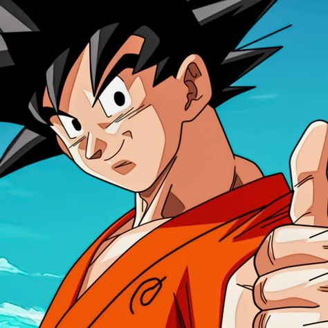 Goku Thumbs Up, Goku Happy, Dbs Icons, Goku Face, Goku Pfp, Doughnut Recipe Easy, Ff Logo, Doughnut Recipe, Dragon Balls