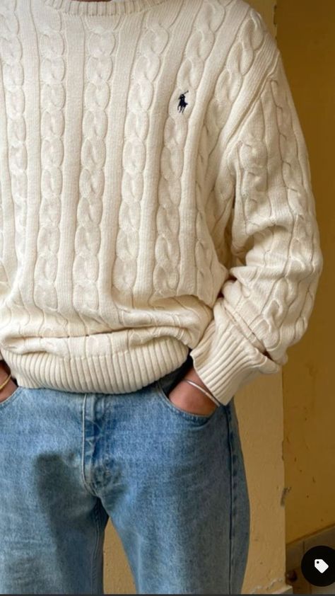 Soft Boy Outfits, Old Money Men, Mens Fall Outfits, Money Men, Sweater Outfits Men, Knit Sweater Outfit, Chique Outfit, Classy Outfits Men, Skandinavian Fashion