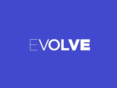 Evolve by yogesh mankame Evolve Logo Design, Revolve Logo, Transform Logo, Evolve Logo, Internal Comms, Logo Sketches, Boxing Quotes, English Worksheets For Kids, Conference Design