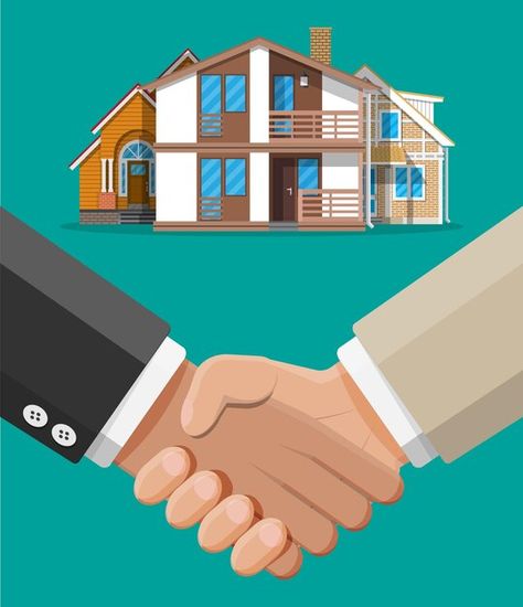 Vector deal between agent and owner agre... | Premium Vector #Freepik #vector #rental-house #rent #real-estate-concept #house-rent Rental Investment, Sell House, Rental House, Flat Vector Illustration, House Building, Flat Vector, Investment Property, Selling House, Premium Vector