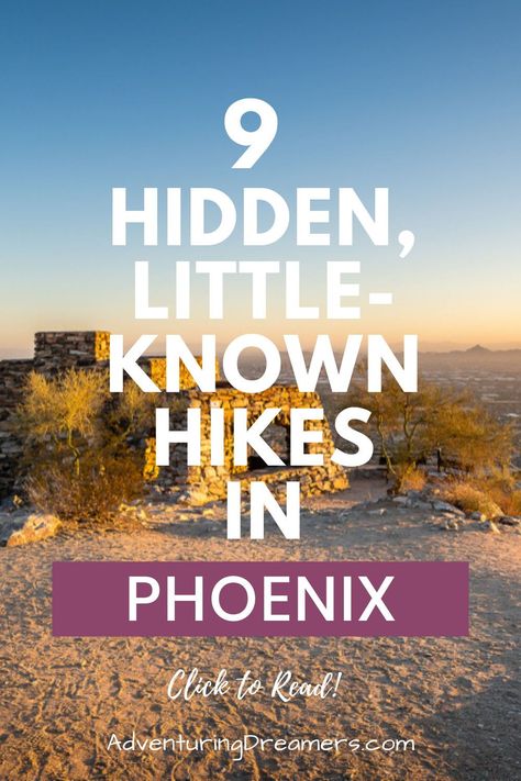 Phoenix is one of the largest cities in the country as far as land mass goes, so it's no wonder that there are 239 different hikes to choose from around town. I don't know about you, but when I visit a new place, I like to visit some of the underrated places that only the locals know about. I've lived in Arizona for 9 years, so I decided to make a list of my top 9 favorite hikes in Phoenix that I think you should check out! | Phoenix hiking | Hiking near Phoenix Arizona | Phoenix hiking trails Phoenix Hiking Outfit, Best Hikes Near Phoenix Az, Hiking Near Phoenix Az, Phoniex Arizona Travel, Hiking Phoenix Az, Phoenix Nights, Phoenix Hikes, Hikes In Phoenix Arizona, Maricopa Arizona